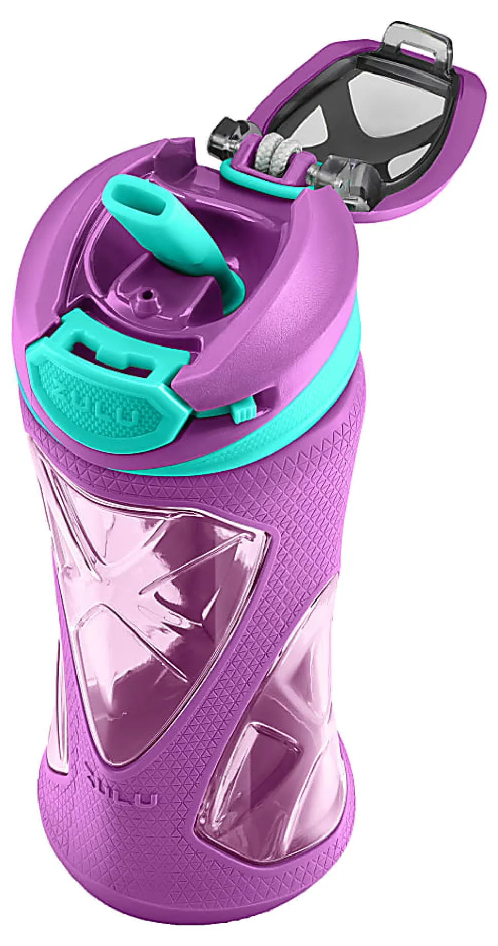 ZULU Torque Water Bottle, 16 Oz, Purple