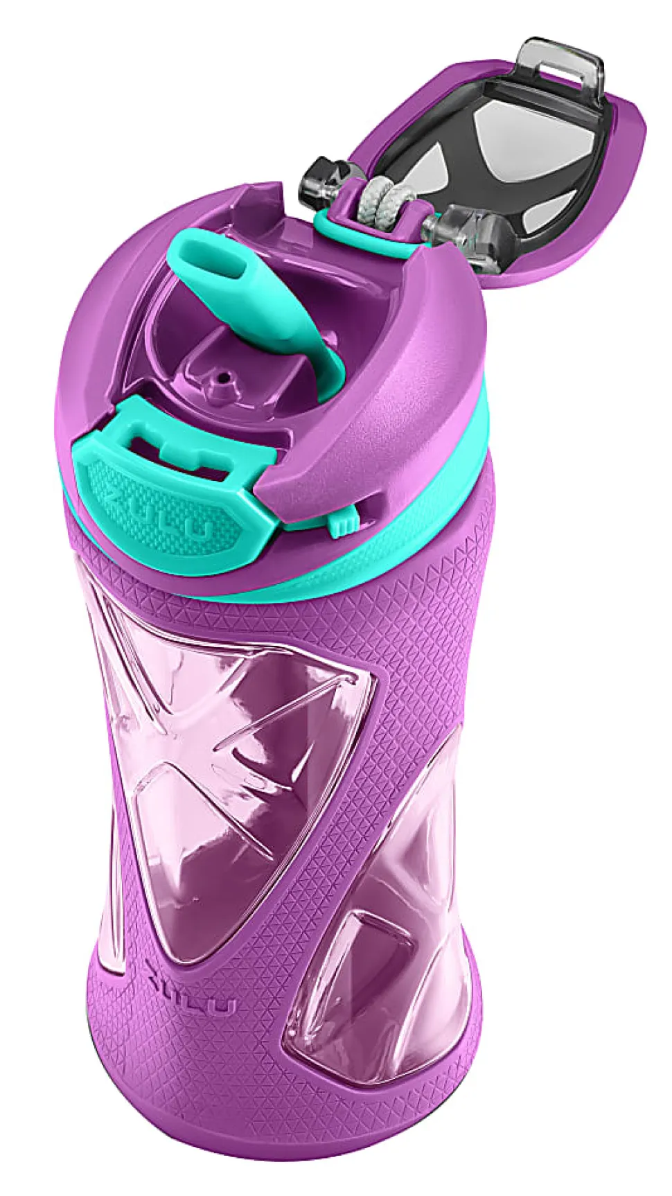 ZULU Torque Water Bottle, 16 Oz, Purple