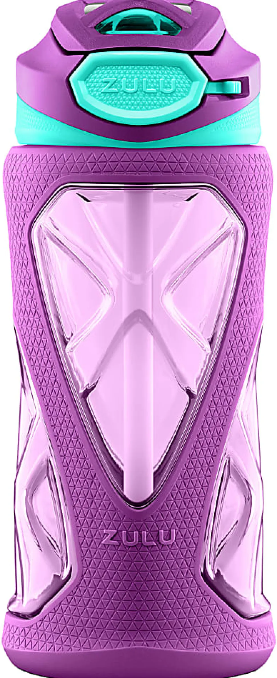 ZULU Torque Water Bottle, 16 Oz, Purple